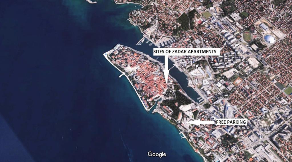 Sites Of Zadar Apartments Zewnętrze zdjęcie